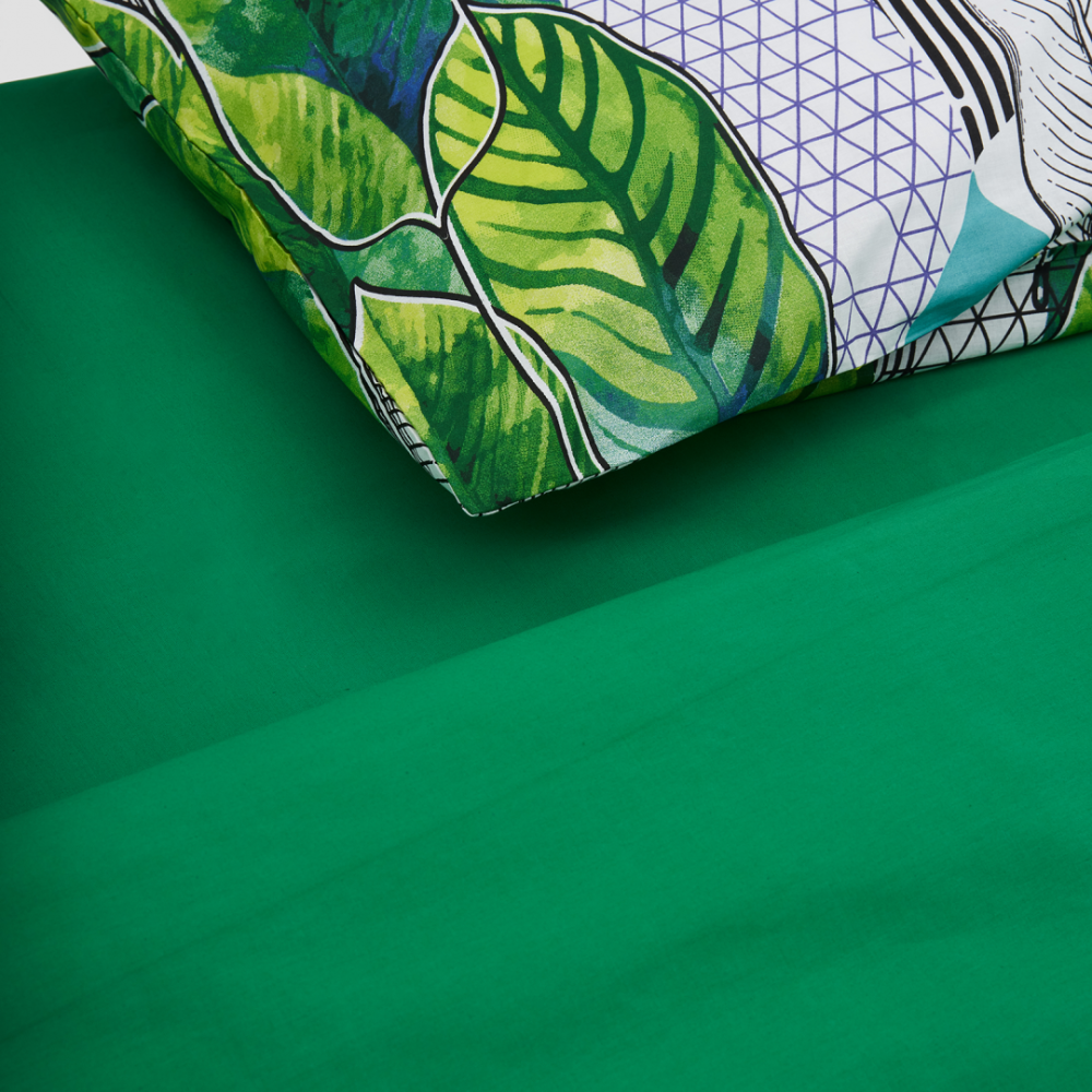 Lenjerie pat heinner king size, 100% bbc, 132 tc, zan [3]