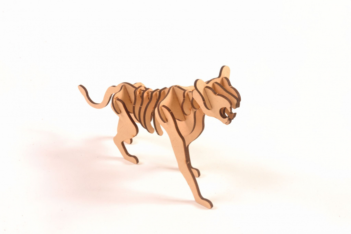Leul Regele Junglei - Kit de creatie din plastilina si lemn [3]