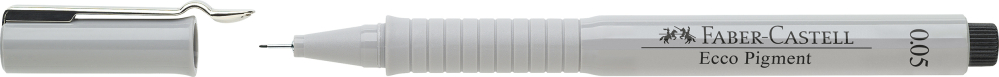 Liner 0.05mm negru eco pigment faber-castell [3]