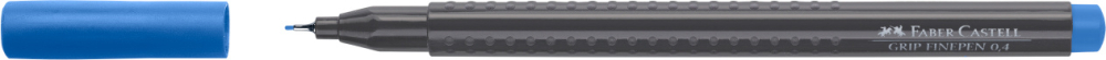 Liner 0.4mm albastru grip faber-castell [2]