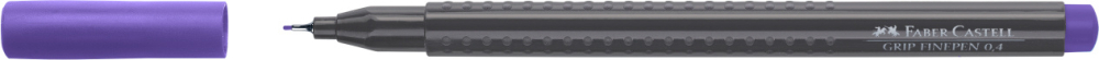 Liner 0.4mm albastru-violet grip faber-castell [3]