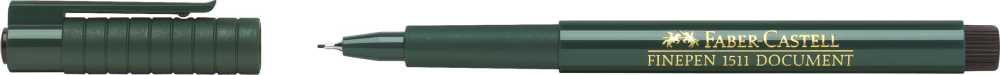 Liner 0.4mm negru finepen 1511 faber-castell [2]