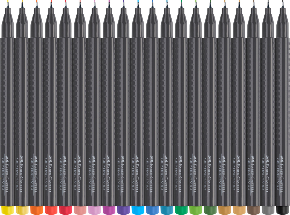 Liner 0.4mm set 20 grip faber-castell [3]