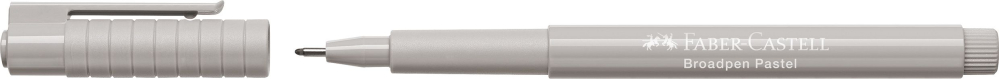 Liner 0.8mm gri pastel broadpen 1544 faber-castell [4]
