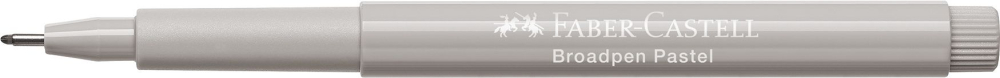 Liner 0.8mm gri pastel broadpen 1544 faber-castell [3]