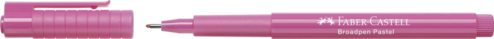 Liner 0.8mm purpuriu pastel broadpen 1544 faber-castell [4]