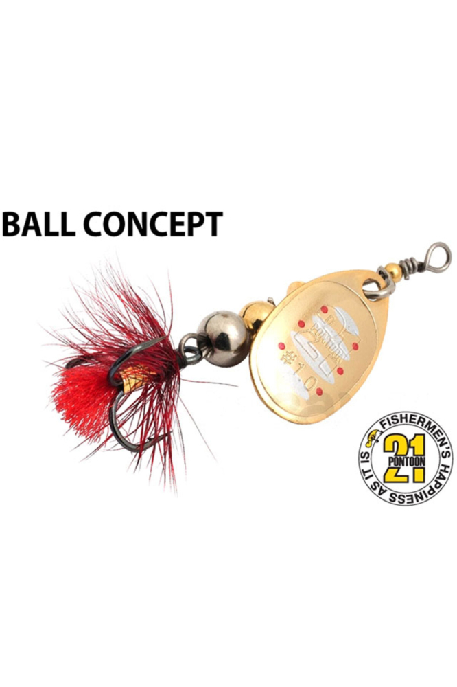 Lingurita rotativa Pontoon21 Ball Concept Spinner 2 4.5g BT02-052 4.5g [3]