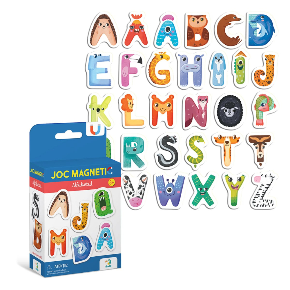 Litere magnetice in limba romana, set 31 piese, copii varsta 3-7 ani [2]