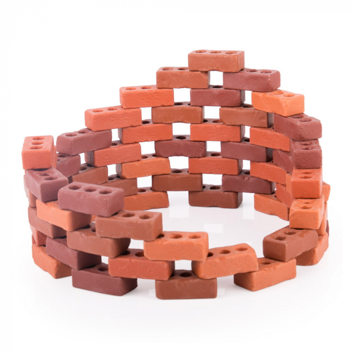 Little Bricks 60 de piese, Guidecraft, 3-9 ani [5]