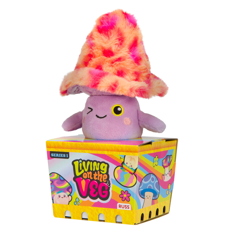 Living on the Veg - Jucarie de plus, Funguys, 15 cm, diverse modele varsta 3-5 ani ,5-7 ani ,7-9 ani ,9-12 ani ,12-14 ani ,, Unisex [3]