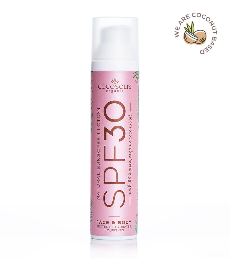 Lotiune protectie solara SPF 30, Cocosolis natural sunscreen [1]