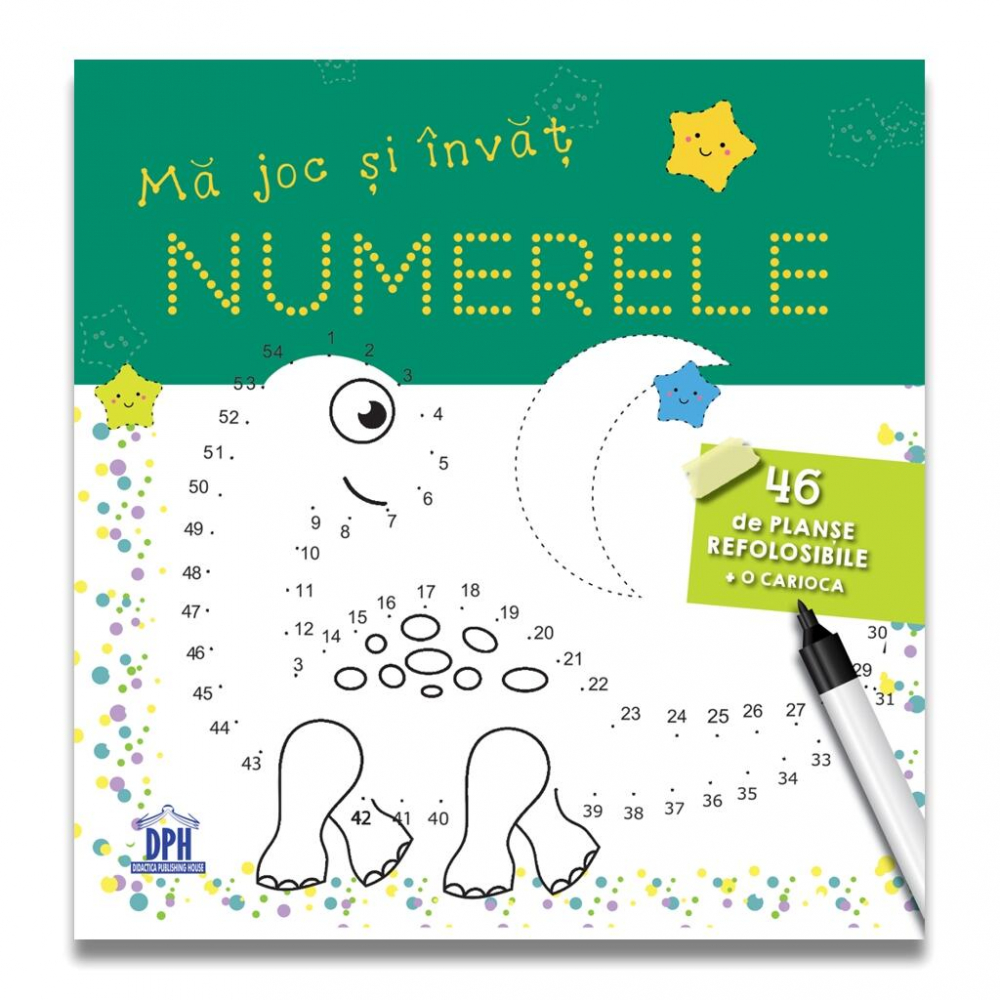 MA JOC SI INVAT NUMERELE - 46 de planse refolosibile + o carioca [1]