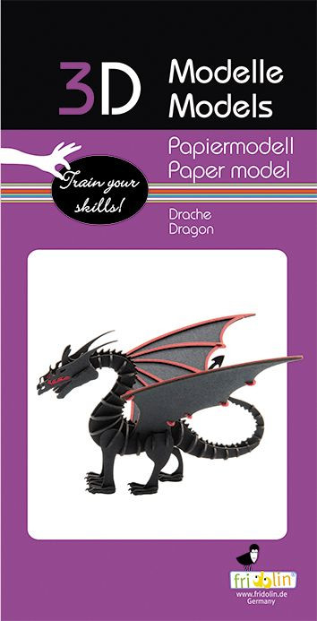 Macheta 3D Fridolin, Dragon, varsta 6 - 9, 9+ ani, Baiat, Fata [2]