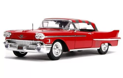 Macheta metalica freddy krueger 1958 cadillac model 62 scara 1 la 24 [3]