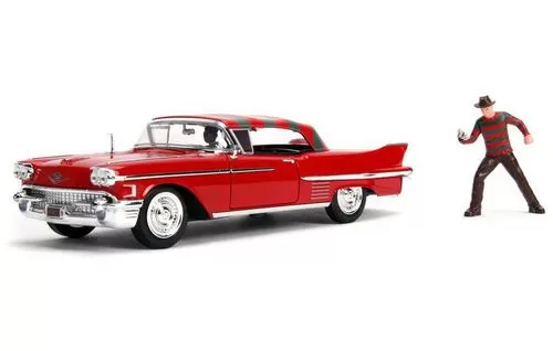 Macheta metalica freddy krueger 1958 cadillac model 62 scara 1 la 24 [8]