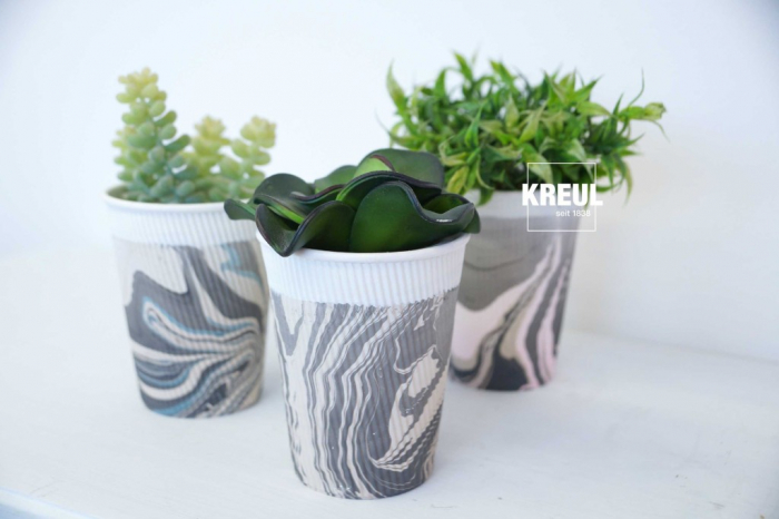 Magic Marble Marbling Chalky Living Kreul, set 6 buc x 20 ml [7]