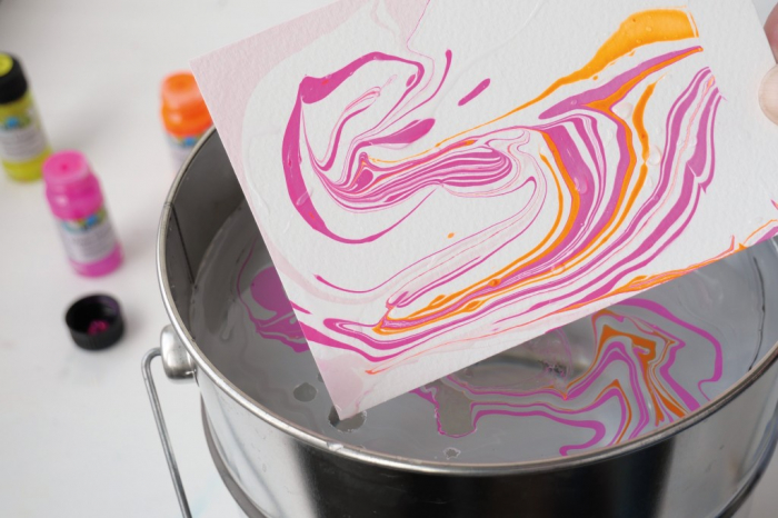 Magic Marble Marbling Love Neon! Kreul, set 6 buc x 20 ml [3]