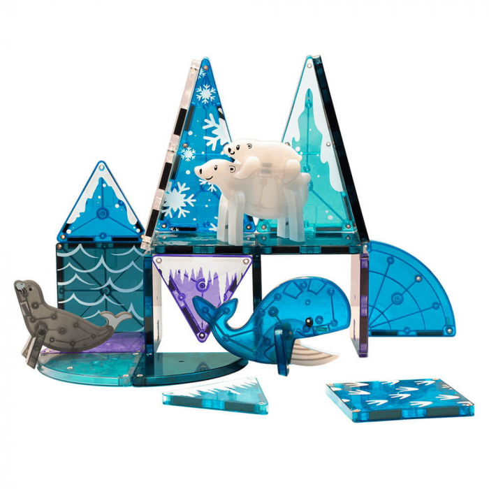 Joc de constructie magnetic ⭐ Magna-Tiles Arctic Animals [2]