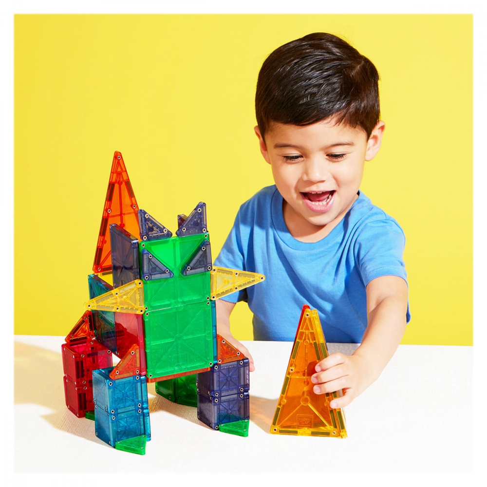MAGNA-TILES Combo + microMAGS, 62 piese, 3-9 ani [3]