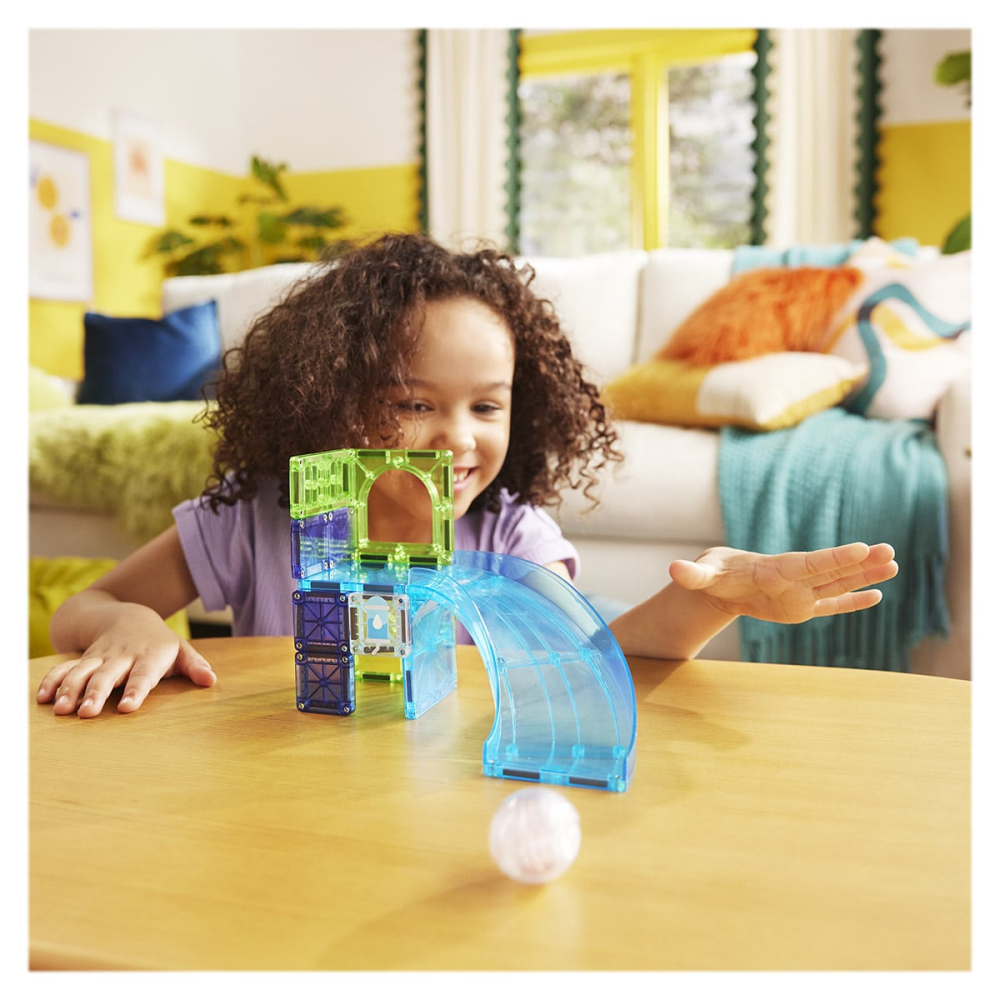 MAGNA-TILES Cursa hamsterului​, set magnetic, copii varsta 3-9 ani [4]