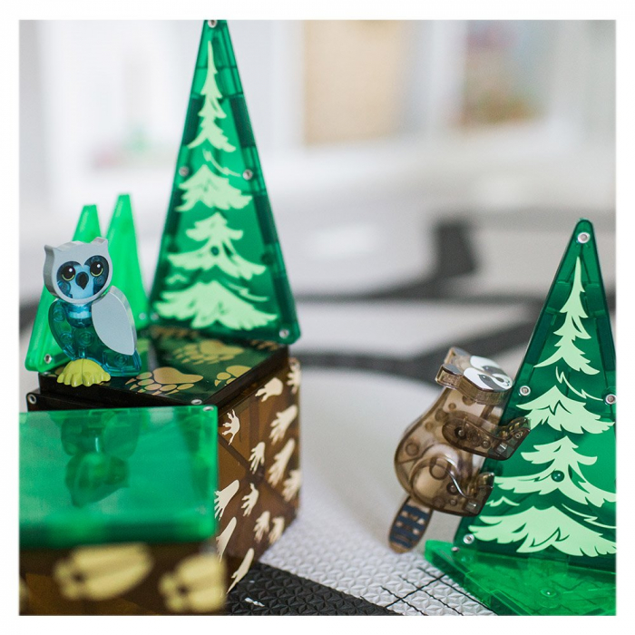 MAGNA-TILES Forest Animals, set magnetic, 3-9 ani [4]