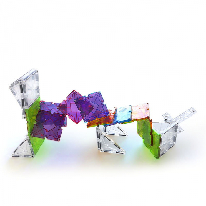 Joc de constructie magnetic ⭐ Magna-Tiles Freestyle 40 piese [2]
