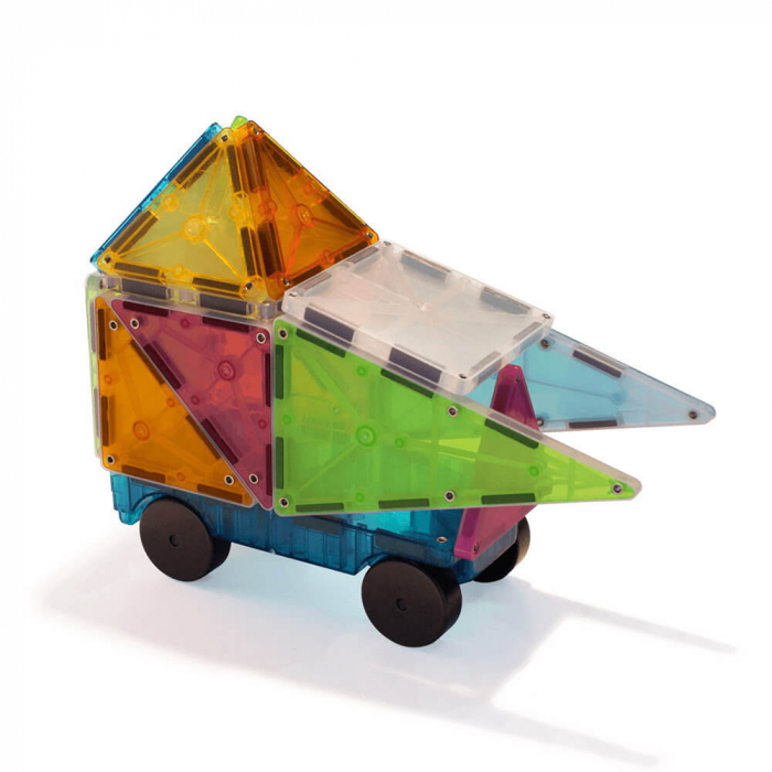 Joc de constructie magnetic ⭐ Magna-Tiles Grand Prix 50 piese [2]