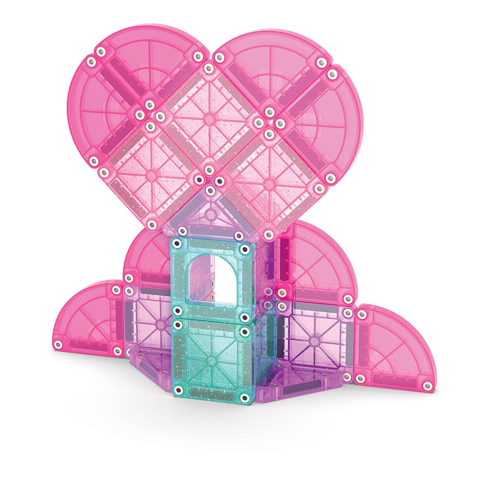 MAGNA-TILES Heart to Heart, Travel set, varsta 3-9 ani [2]
