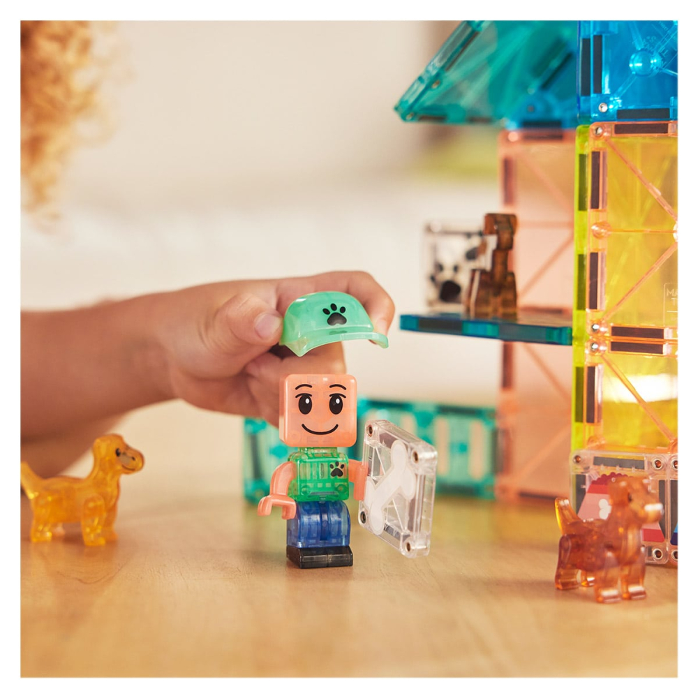 MAGNA-TILES Puppy Park, 27 piese, copii varsta 3-9 ani [5]