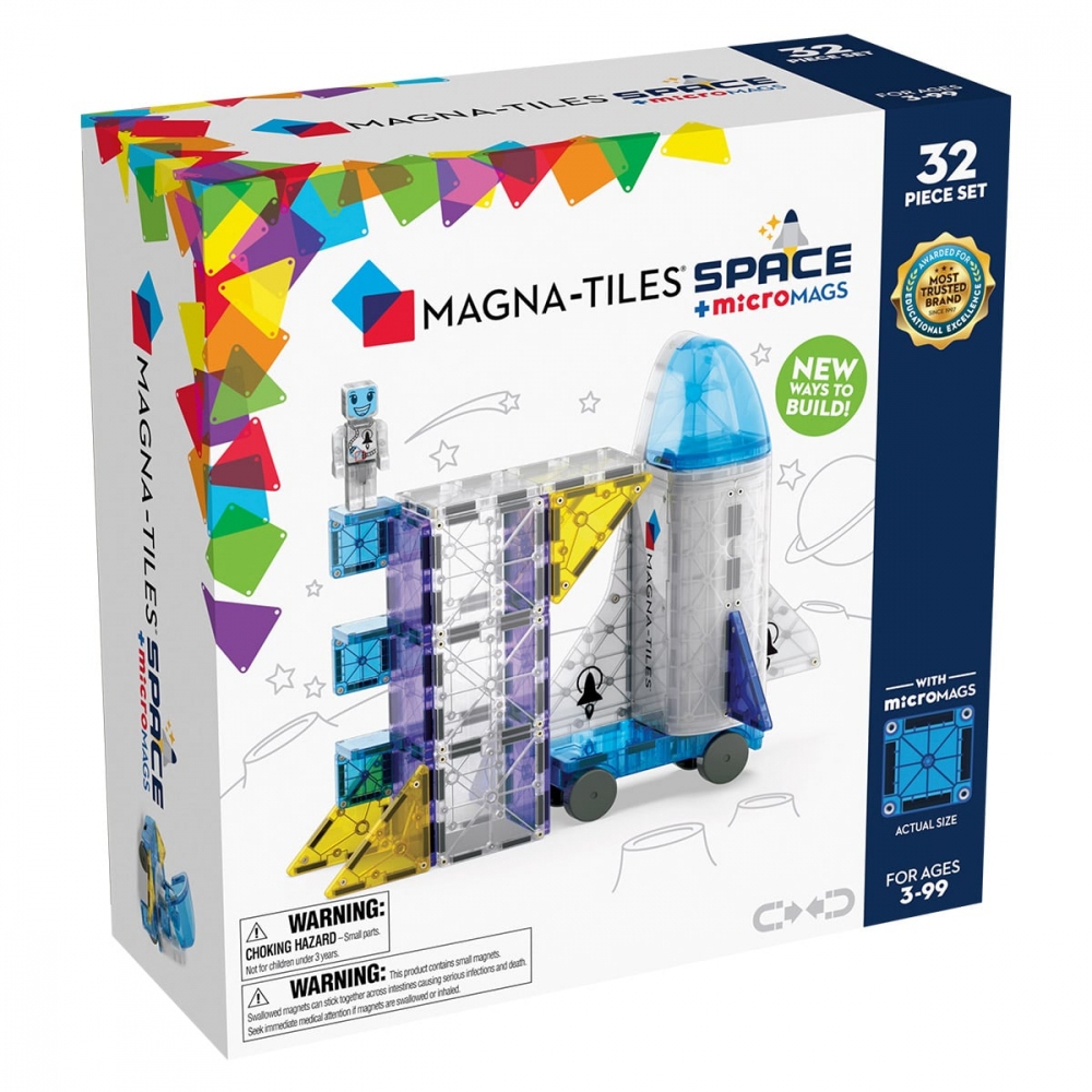 MAGNA-TILES Space, set magnetic, 3-9 ani [1]