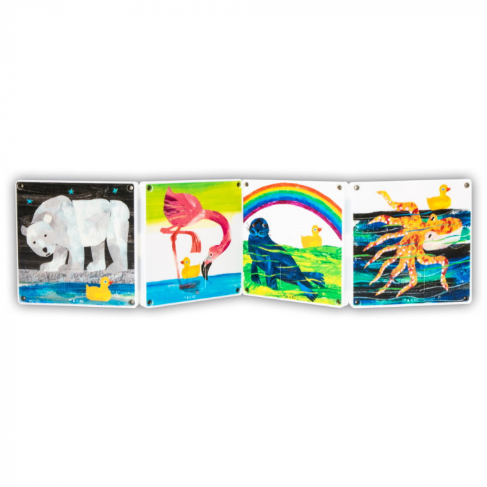 Magna-Tiles Structures, 10 ratuste de cauciuc, Eric Carle [4]