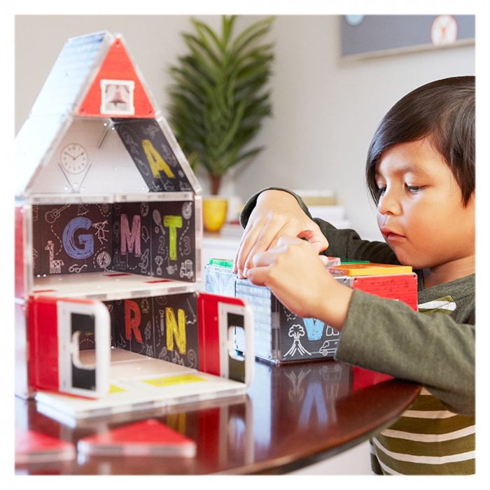 Magna-Tiles Structures, ABC Schoolhouse [4]