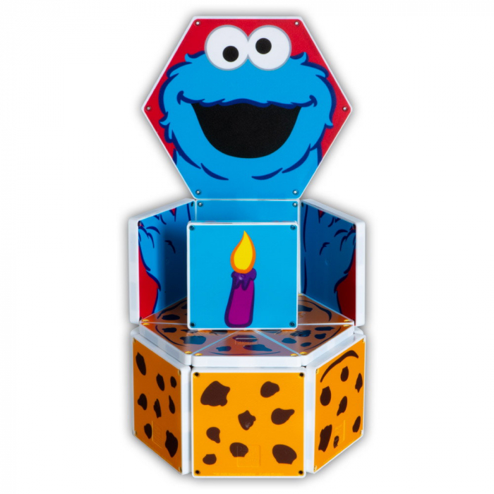 Magna-Tiles Structures, Cookie Monster, Invata formele, 3-9 ani [6]