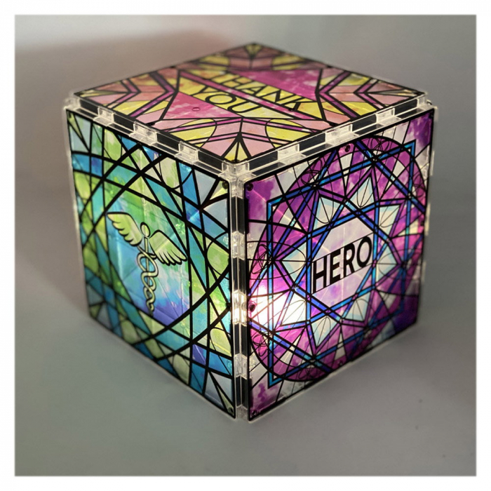 Magna-Tiles Structures, Luminary Heroes, vitralii mari, 3+ ani [4]