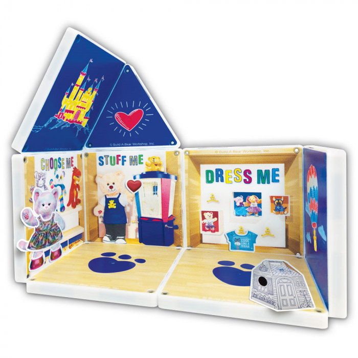 Magna-Tiles Structures, The Workshop, set cu autocolante, 3-9 ani [2]