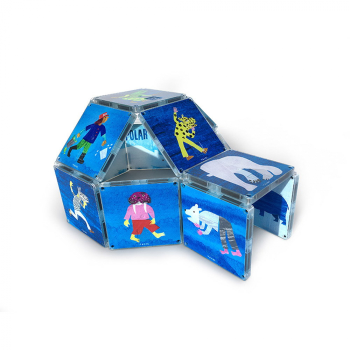 Magna-Tiles Structures, Ursule polar, tu ce auzi?, Eric Carle, 3-9 ani [4]