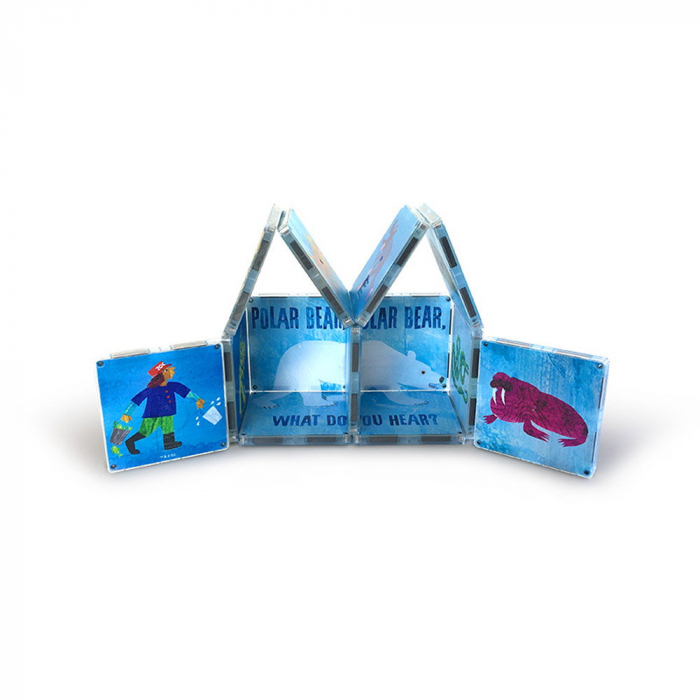 Magna-Tiles Structures, Ursule polar, tu ce auzi?, Eric Carle, 3-9 ani [3]