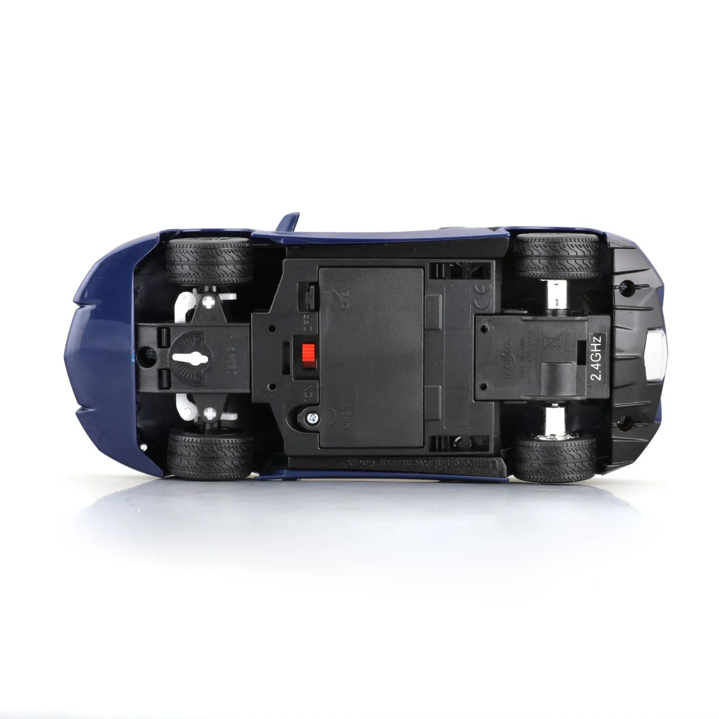 Maisto masinuta cu telecomanda 2.4ghz lamborghini aventador coupe scara 1 la 24, copii 5 ani-9 ani [8]