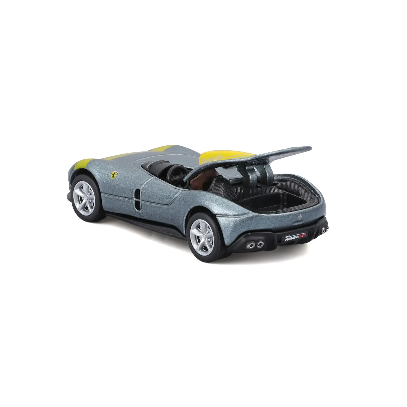 Maisto masinuta metalica speed icons ferrari monza sp1 argintiu scara 1 la 64 , copii 14 ani-+15 ani [4]
