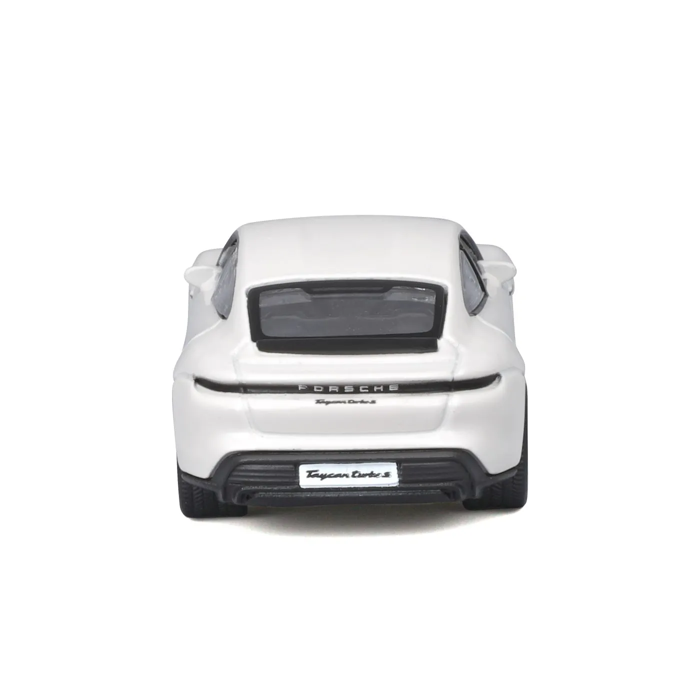 Maisto masinuta metalica speed icons porsche taycan turbo s alb scara 1 la 64, copii 14 ani-+15 ani [5]