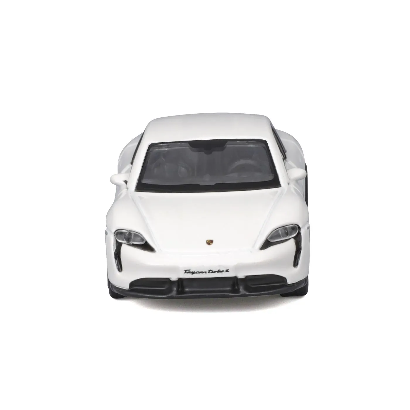 Maisto masinuta metalica speed icons porsche taycan turbo s alb scara 1 la 64, copii 14 ani-+15 ani [6]