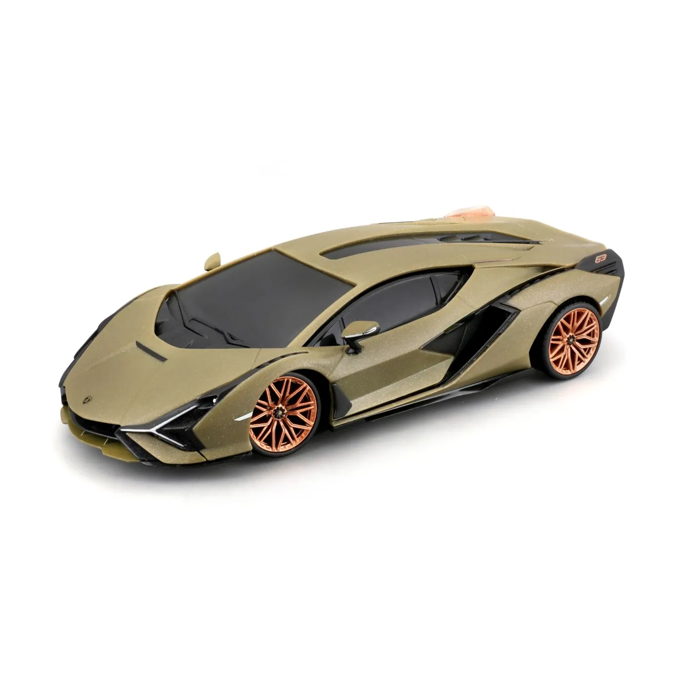 Maisto masinuta premium cu telecomanda 2.4ghz lamborghini sian fkp37 scara 1 la 24, copii 5 -10 ani [2]