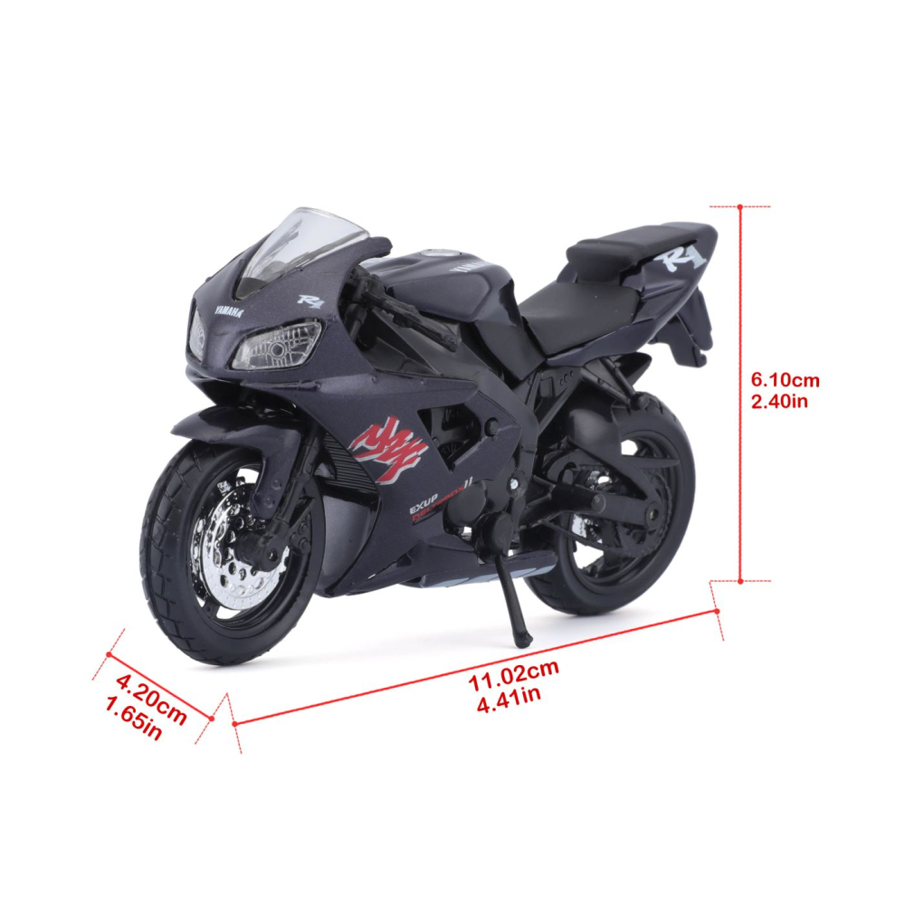 Maisto motocicleta metalica editie speciala yamaha yzfr1 scara 1 la 18 [9]