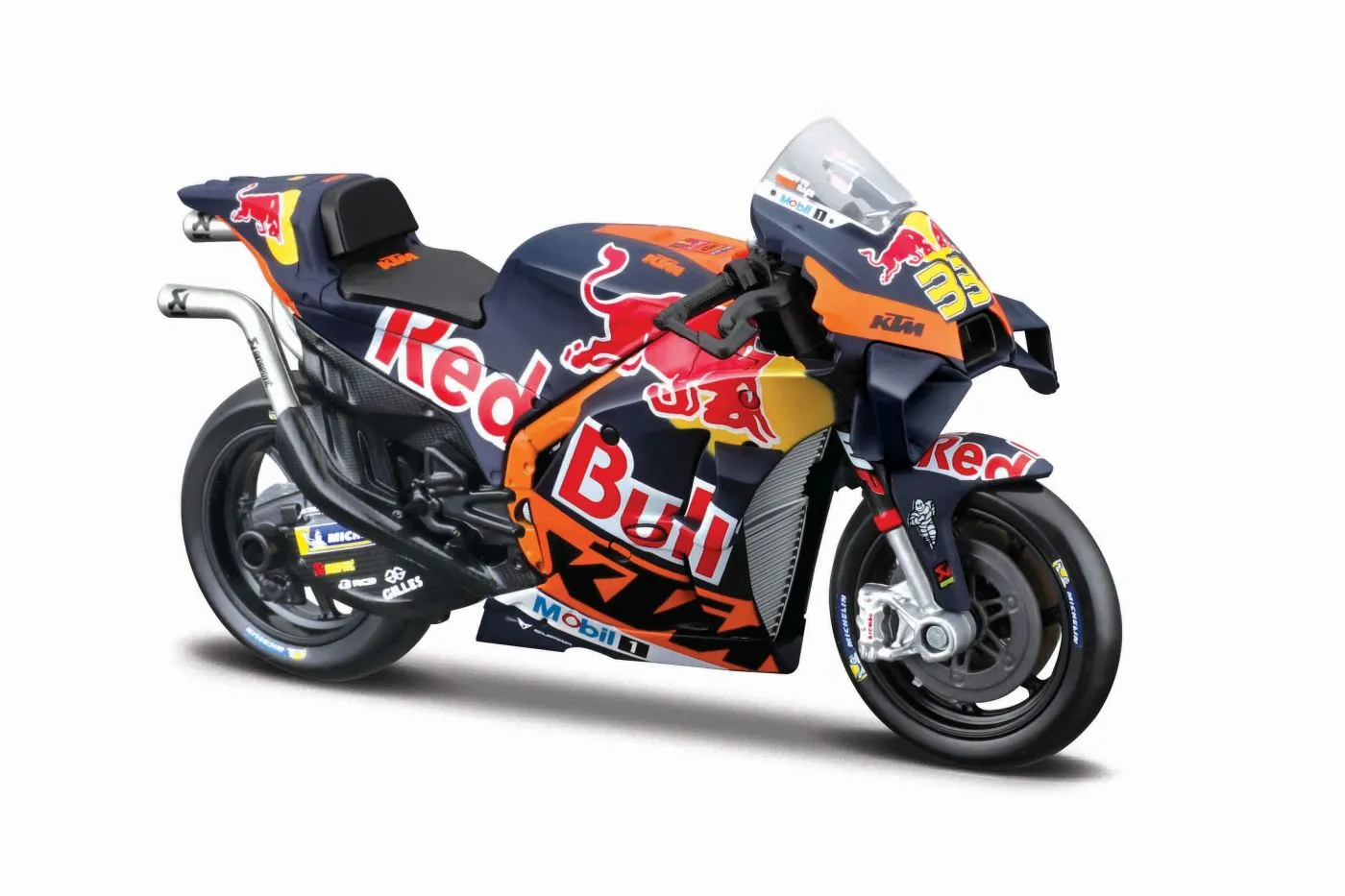 Maisto motocicleta metalica red bull ktm scara 1 la 18, copii varsta 3 ani pana la +15 ani [2]