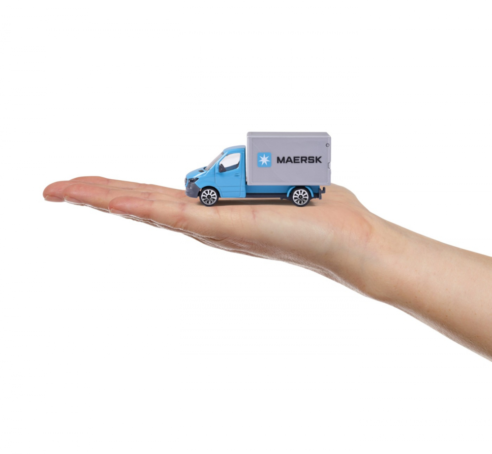 Majorette set 4 vehicule metalice de transport maersk  [3]