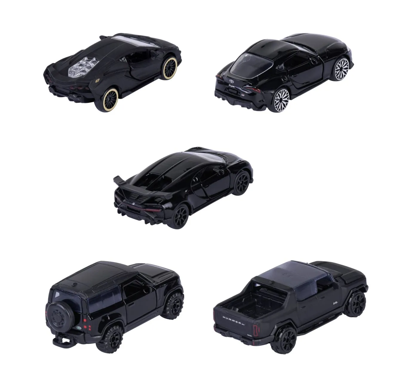 Majorette set 5 masinute black edition 2.0 giftpack [2]