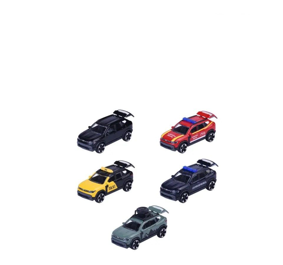 Majorette set 5 masinute metalice dacia duster scara 1 la 64 varsta 3 ani -+15 ani [2]