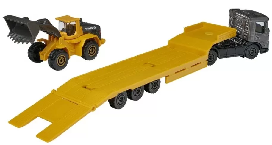 Majorette transportor volvo trailer din metal, varsta de la 3 ani la 12 ani [2]
