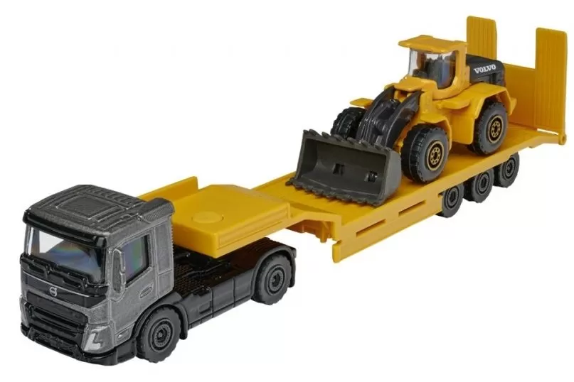 Majorette transportor volvo trailer din metal, varsta de la 3 ani la 12 ani [1]
