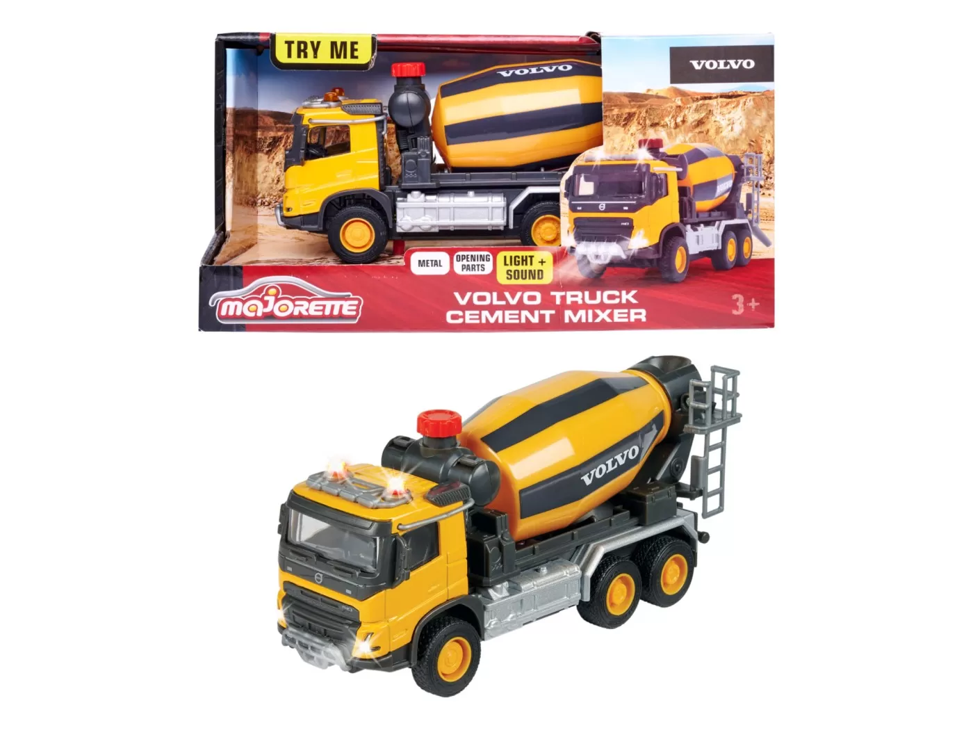 Majorette volvo betoniera 19cm [6]